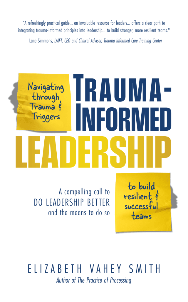 The cover of the book "Trauma-Informed Literacy" by Elizabeth Vahey Smith
